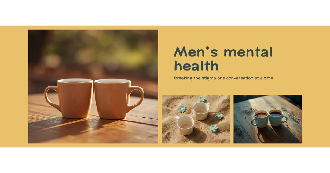 The things men don't say: breaking the stigma one conversation at a time