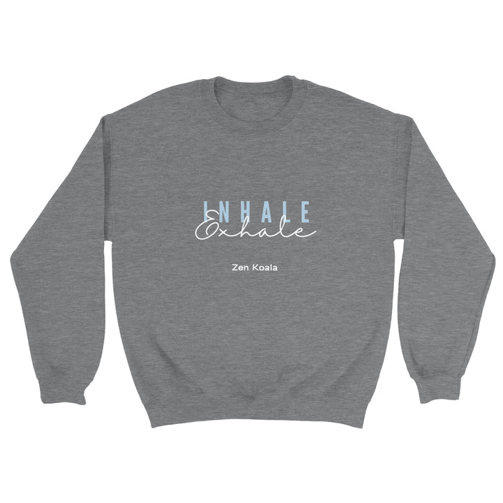 Exhale feel-good sweatshirt — Zen Koala Australia