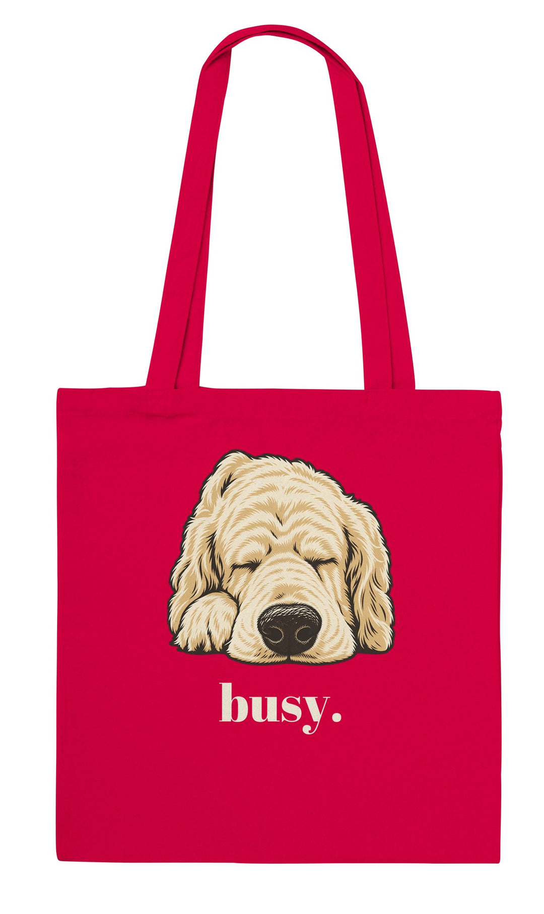 Back of the Busy tote bag: zenkoala.com.au, Zen Koala Australia