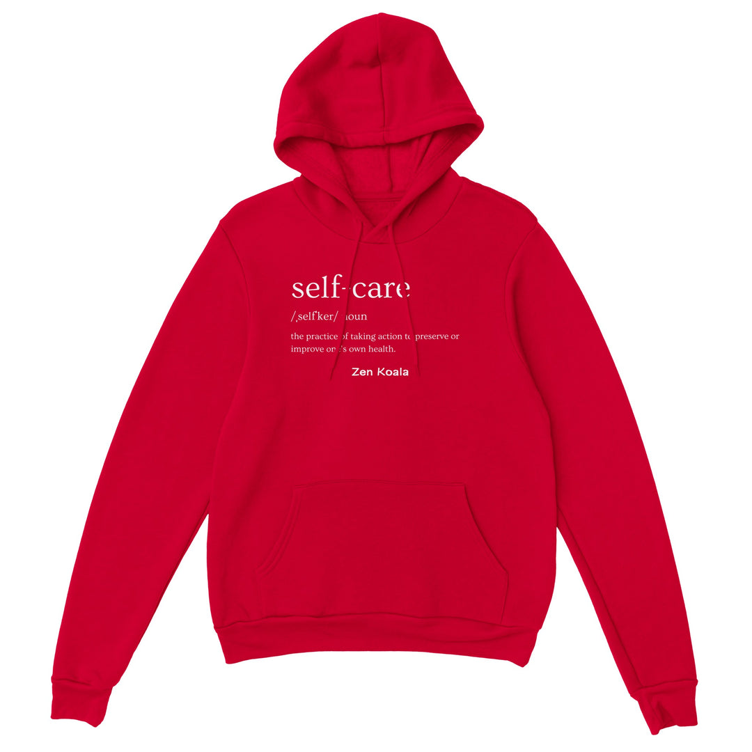 Self Care feel-good hoodie — Zen Koala Australia
