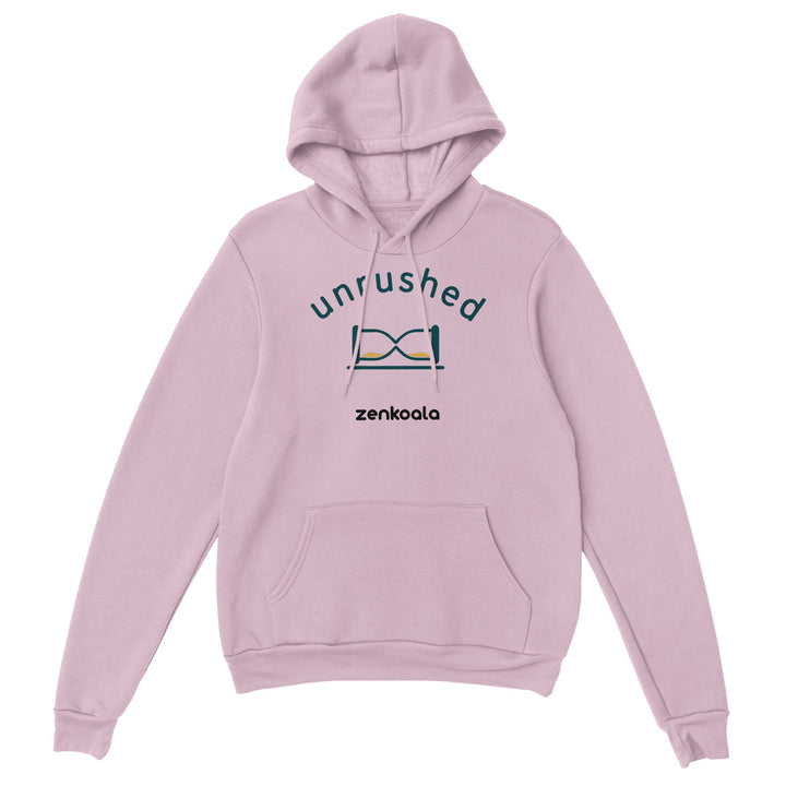 Unrushed feel-good hoodie in Light Pink — Zen Koala Australia