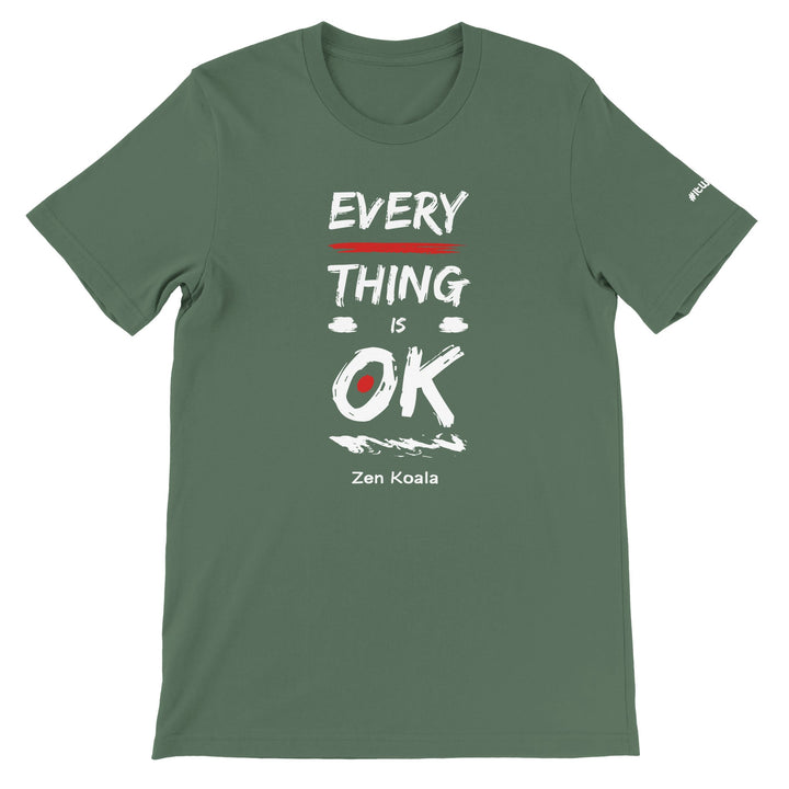 Everything is OK feel-good tee — Zen Koala Australia