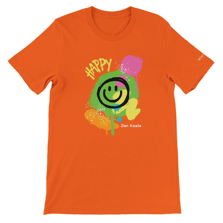 Happy - T-Shirt - Short Sleeve