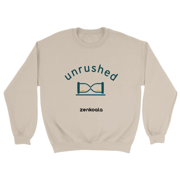 Unrushed feel-good sweatshirt in sand — Zen Koala Australia