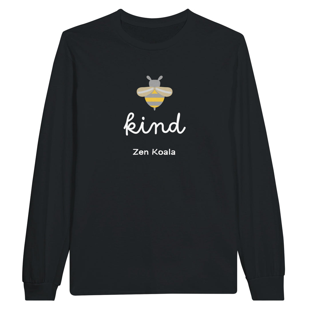 Bee Kind feel-good long sleeve tee — Zen Koala Australia