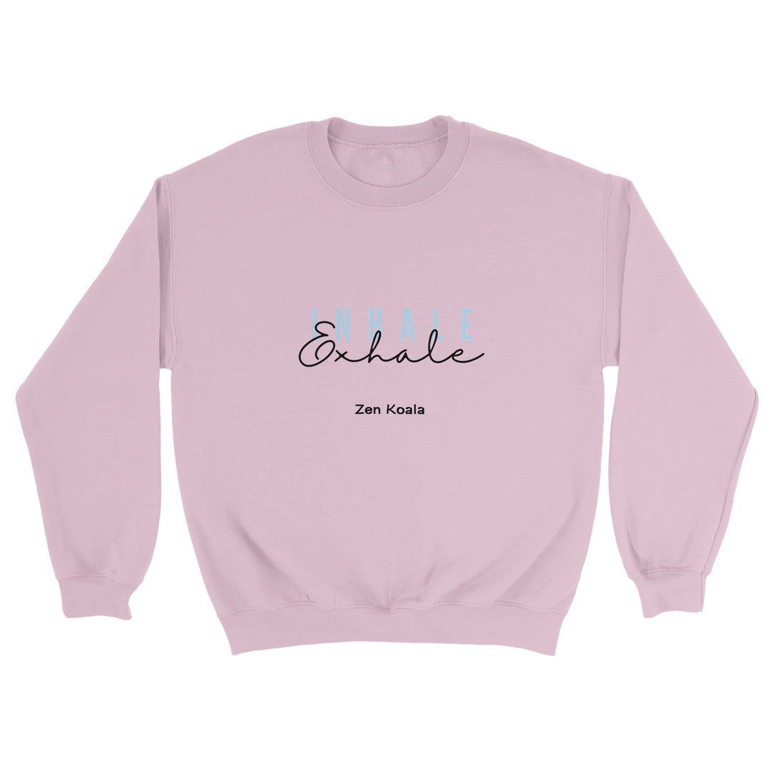 Exhale feel-good sweatshirt — Zen Koala Australia