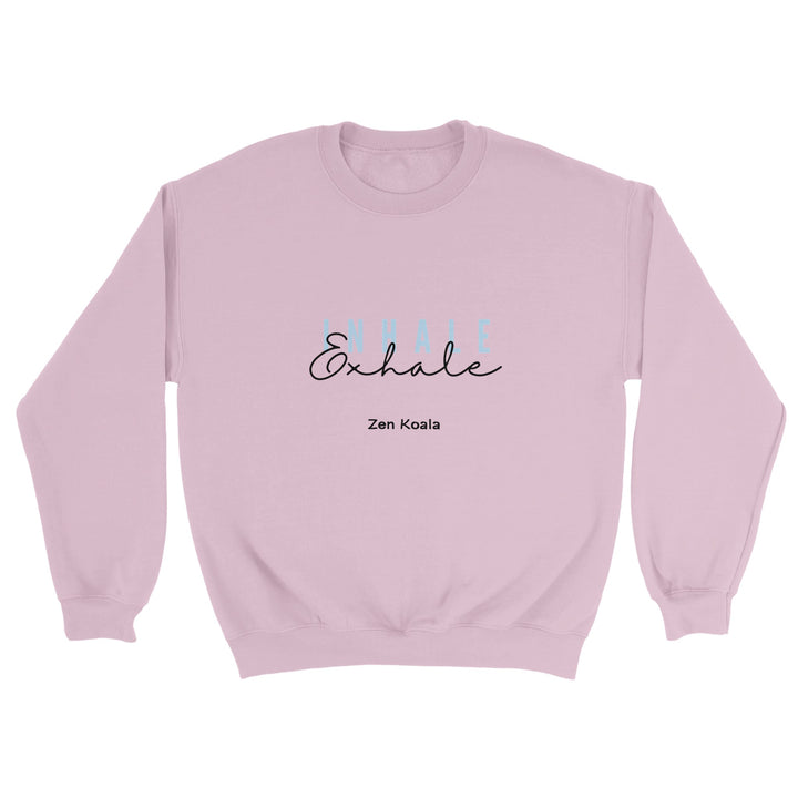 Exhale feel-good sweatshirt — Zen Koala Australia