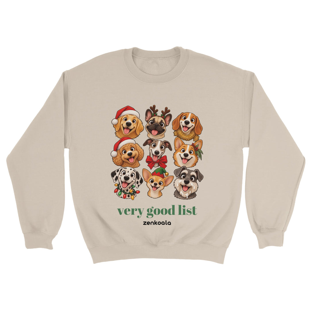 Very Good List feel-good sweatshirt in sand, Zen Koala Australia