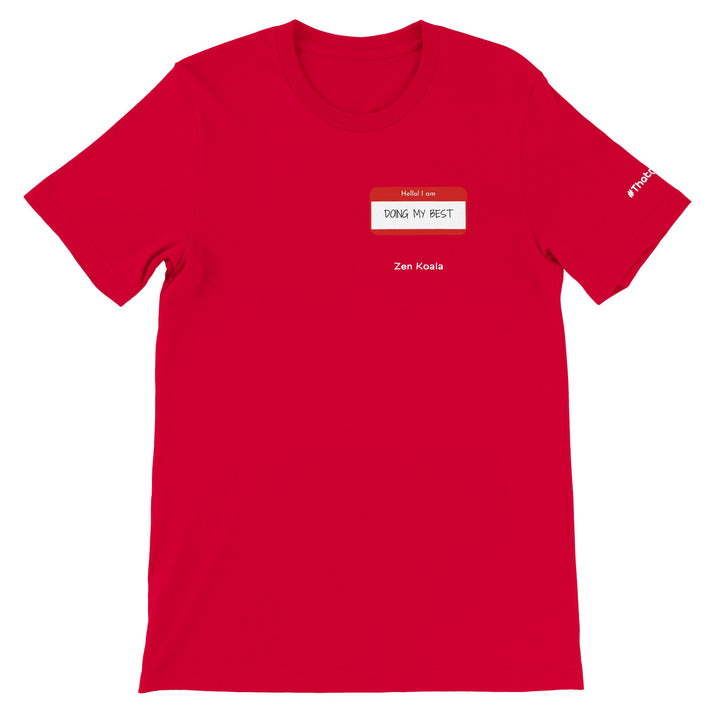 Doing My Best feel-good tee — Zen Koala Australia