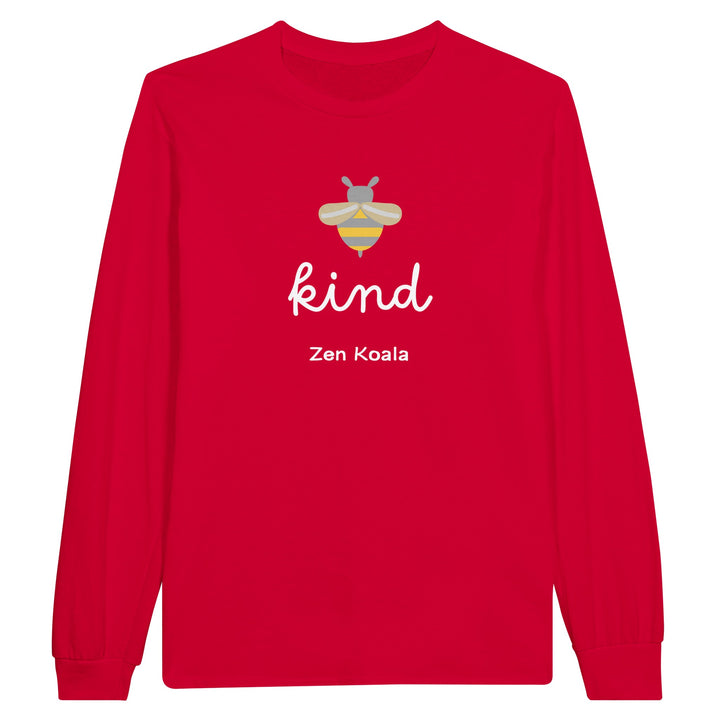 Bee Kind feel-good long sleeve tee — Zen Koala Australia