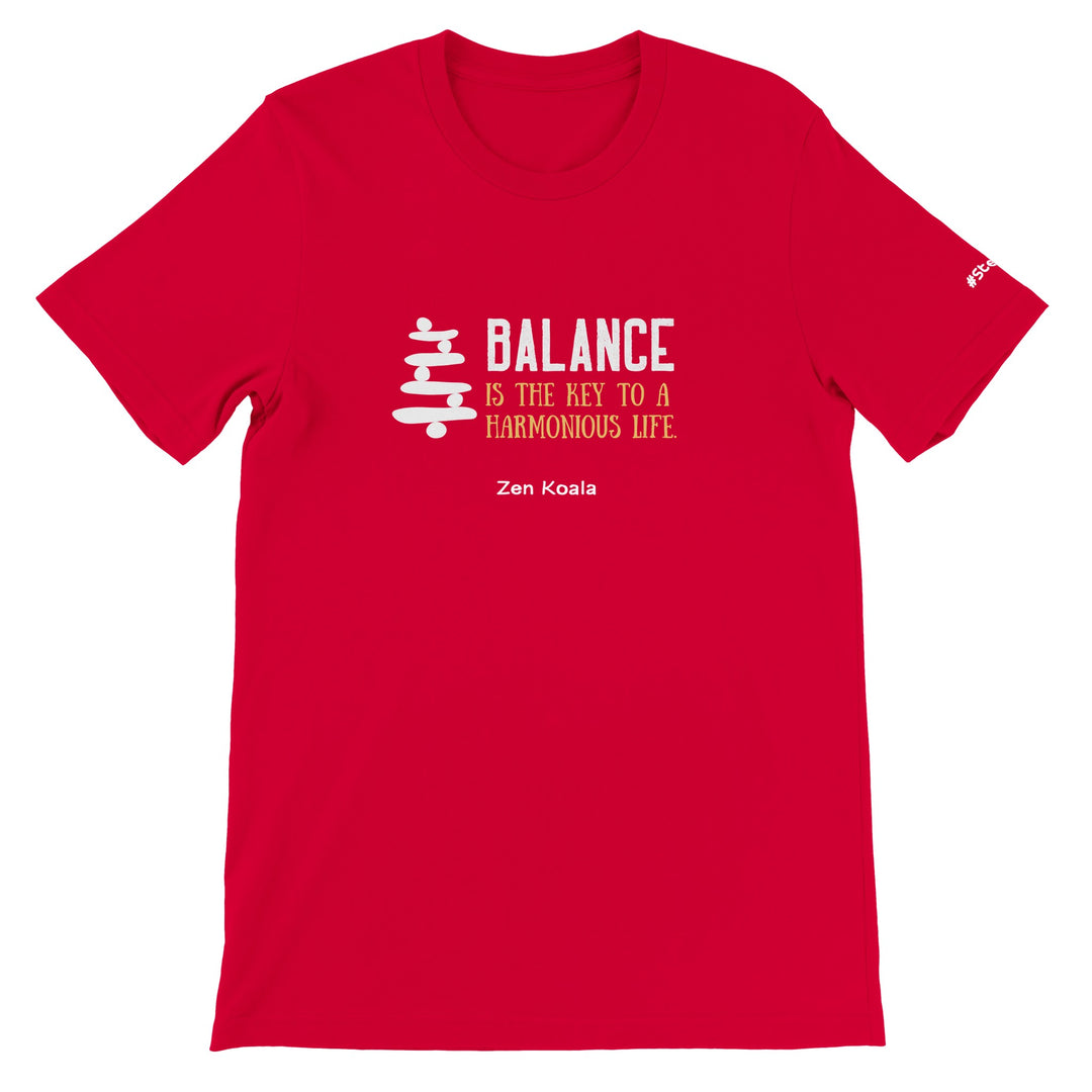 Balance feel-good tee — Zen Koala Australia
