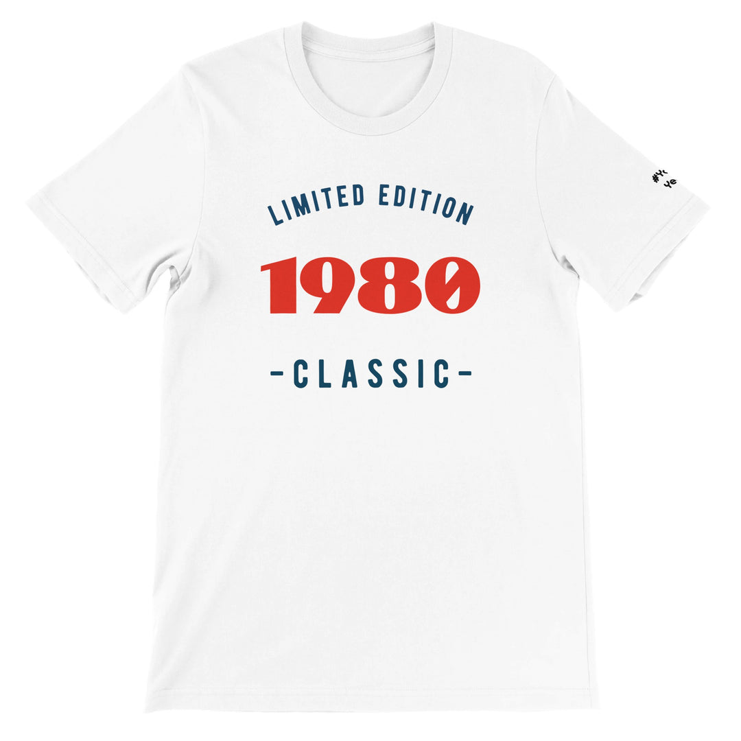 Classic Year Customised feel-good tee — add your year, wear the memory, Zen Koala Australia