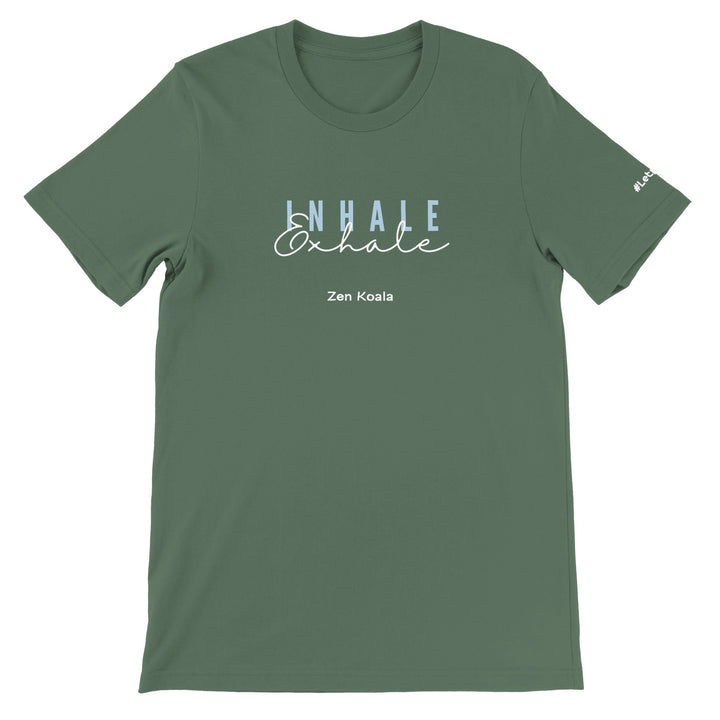 Exhale feel-good tee — Zen Koala Australia