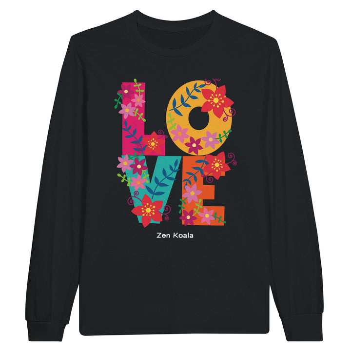 Love feel-good long sleeve tee — Zen Koala Australia