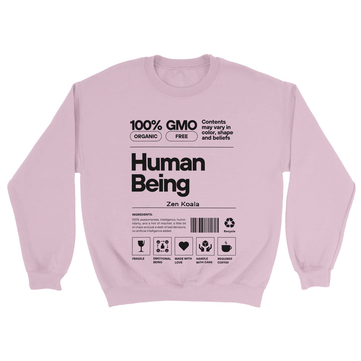 Human Being feel-good sweatshirt — Zen Koala Australia