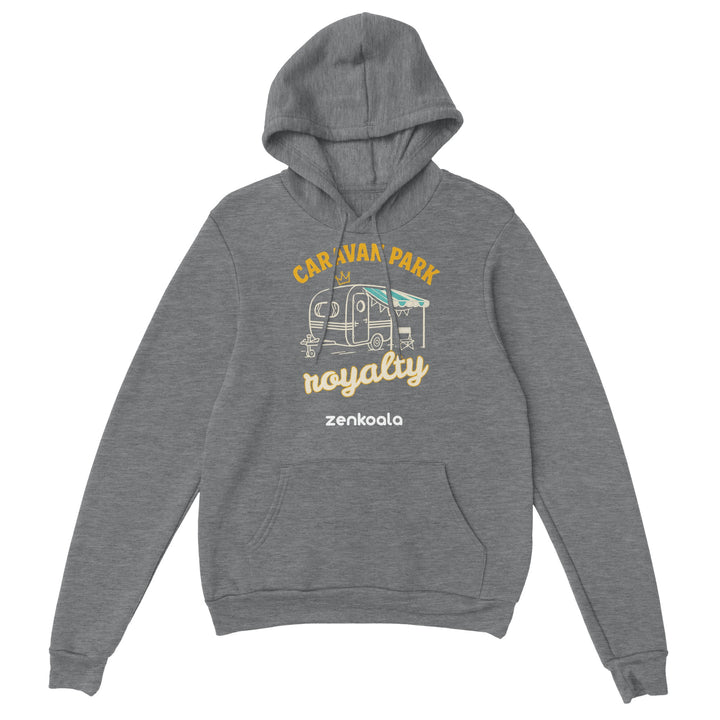 Caravan Park Royalty feel-good hoodie in Sport Grey — Zen Koala Australia