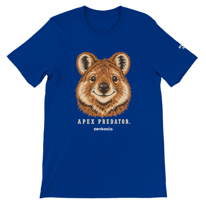 Apex Predator feel-good tee in true royal, Zen Koala Australia