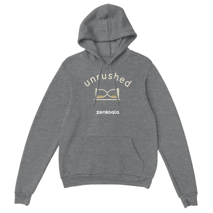 Unrushed feel-good hoodie in Sport Grey — Zen Koala Australia