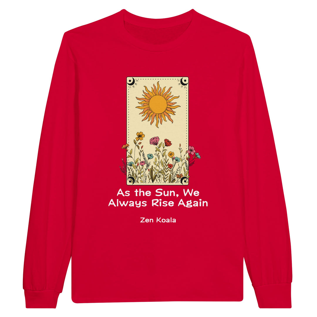 As The Sun feel-good long sleeve tee — Zen Koala Australia