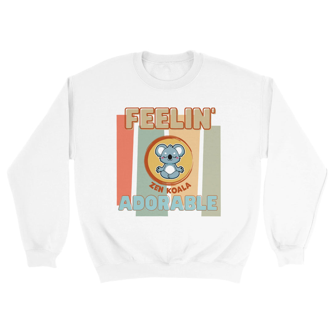 Feeling Adorable feel-good sweatshirt — as you should, Zen Koala Australia