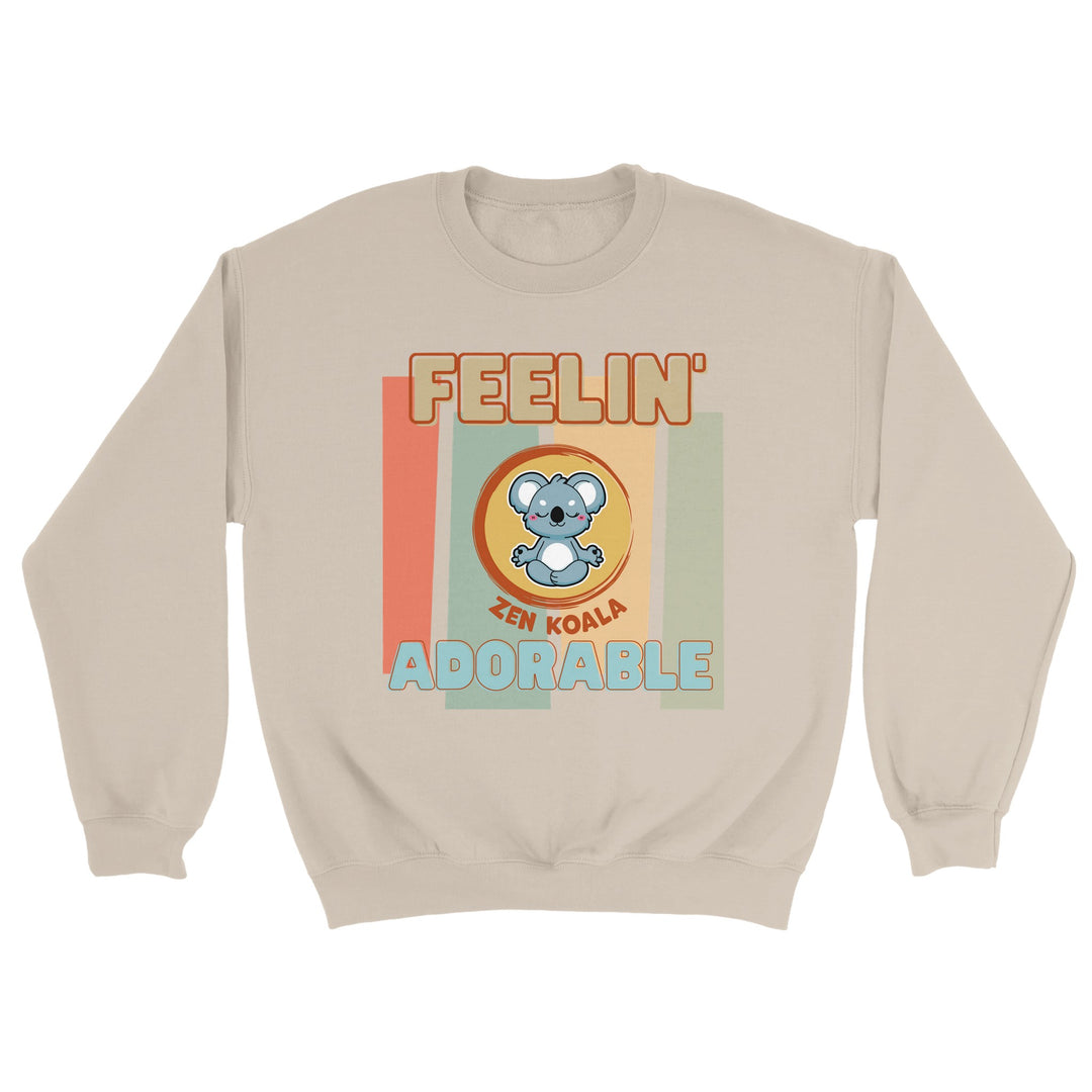 Feeling Adorable feel-good sweatshirt — Zen Koala Australia
