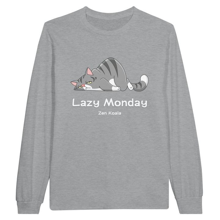 Lazy Monday feel-good long sleeve tee — Zen Koala Australia
