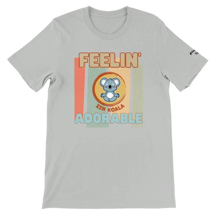 Feeling Adorable feel-good tee — Zen Koala Australia