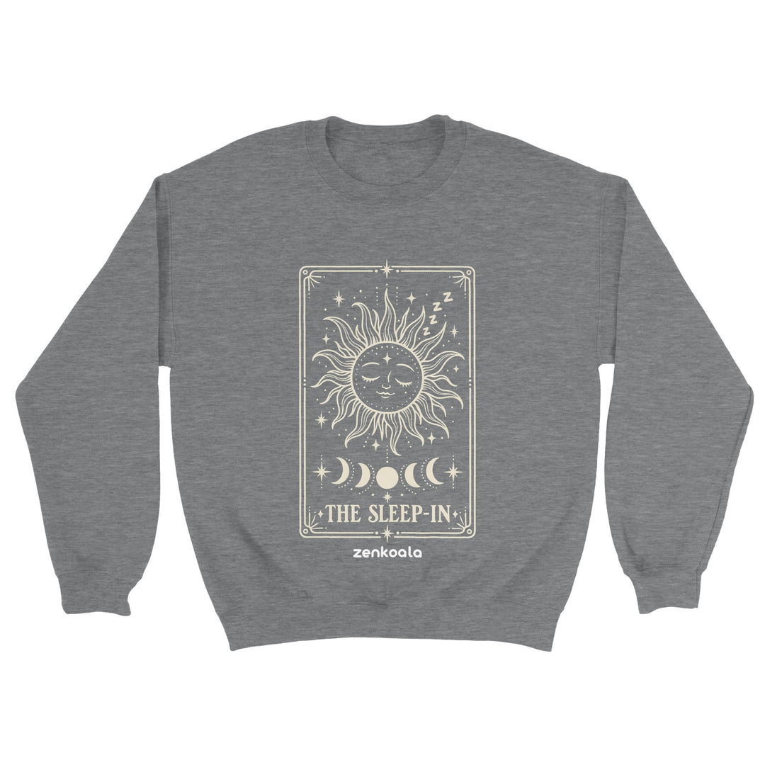 The Sleep-In feel-good sweatshirt in sport grey, Zen Koala Australia