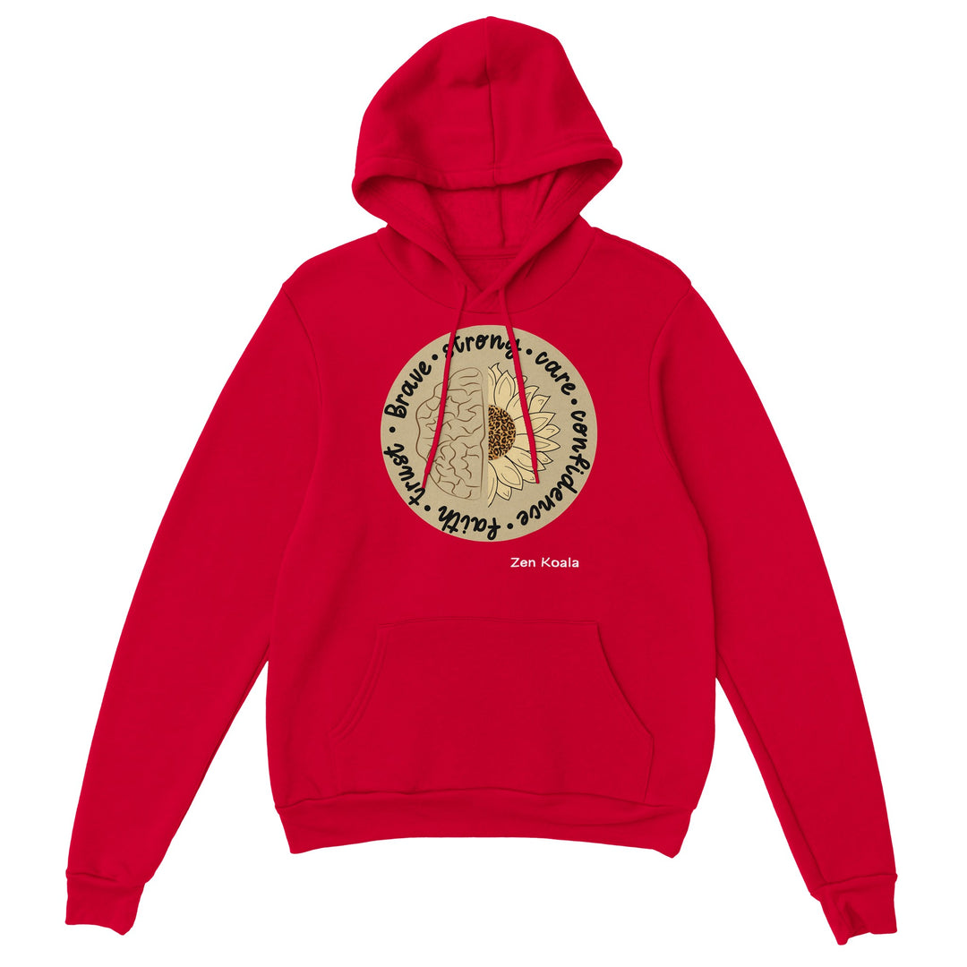Be Brave feel-good hoodie — Zen Koala Australia