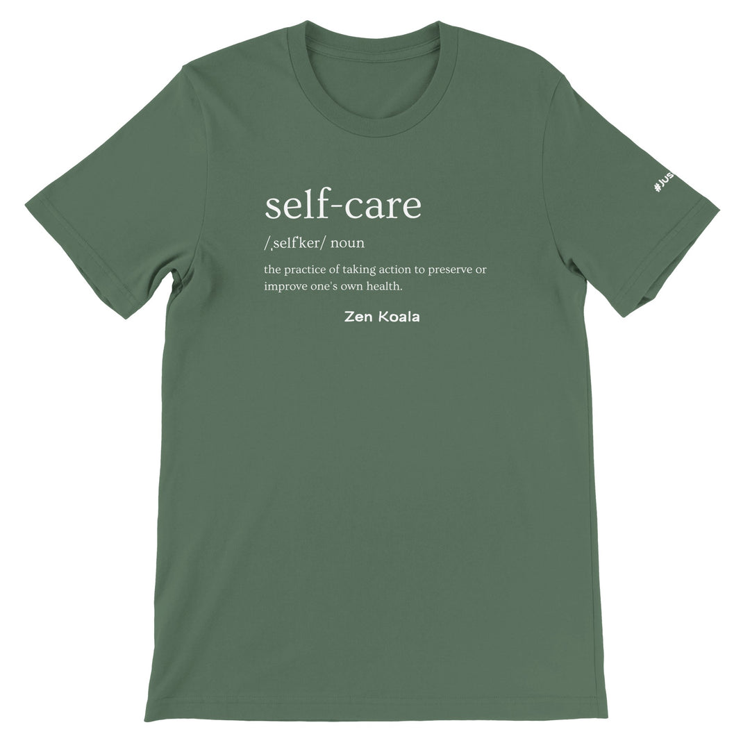 Self Care feel-good tee — Zen Koala Australia