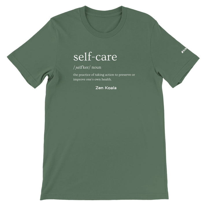 Self Care feel-good tee — Zen Koala Australia
