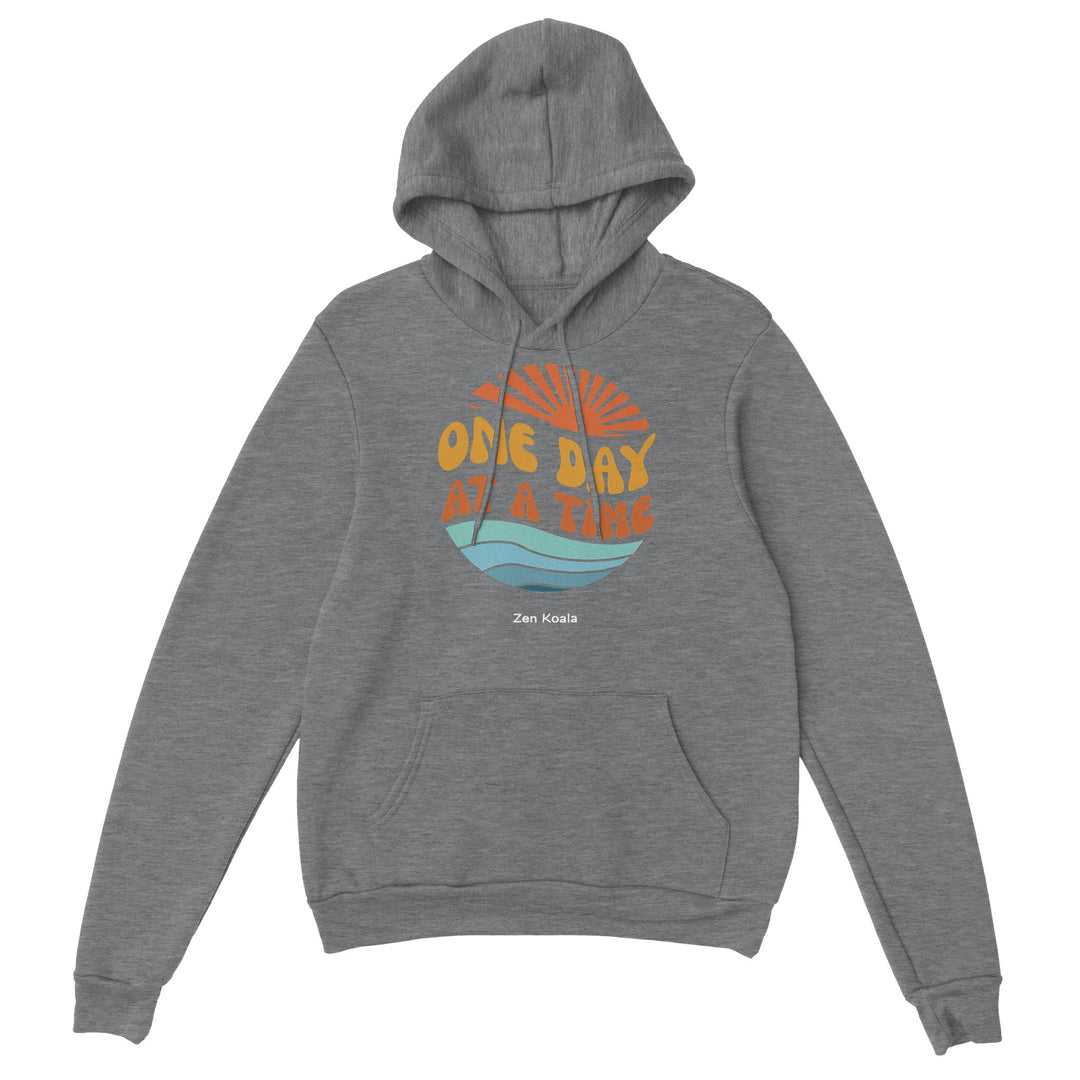 One Day at a Time feel-good hoodie — Zen Koala Australia
