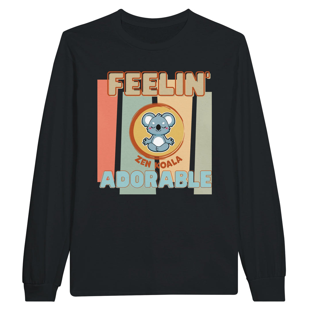 Feeling Adorable feel-good long sleeve tee — Zen Koala Australia