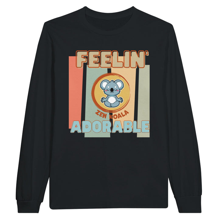 Feeling Adorable feel-good long sleeve tee — Zen Koala Australia