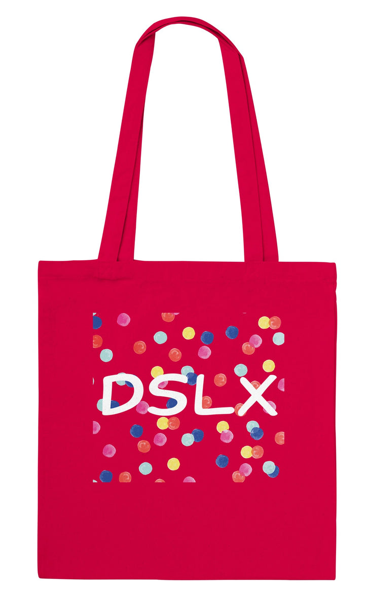 Dyslexia is my SuperPower feel-good tote bag in red, Zen Koala Australia