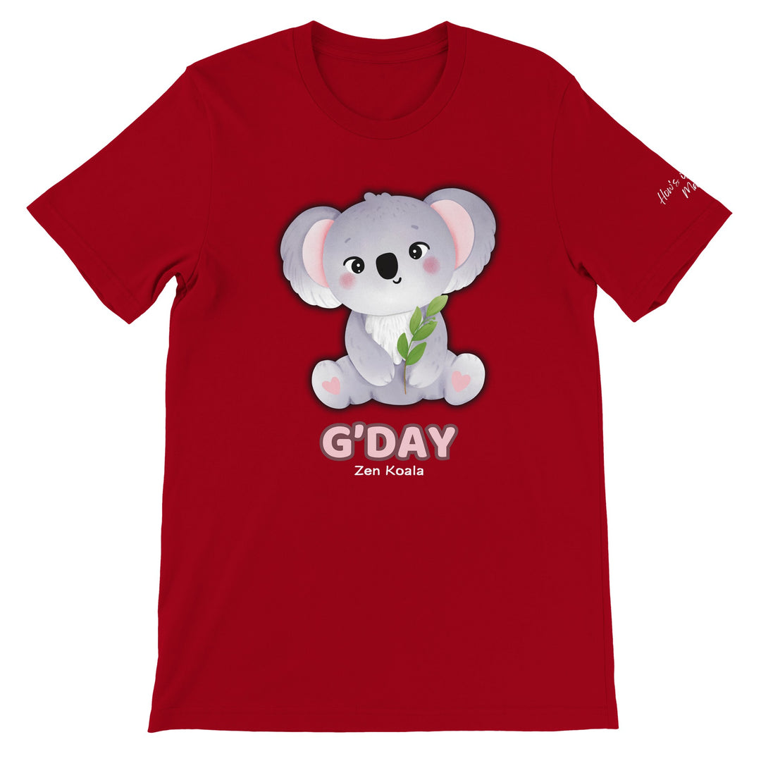 G'Day Koala - T-Shirt - Short Sleeve