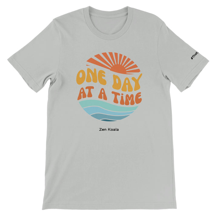 One Day at a Time feel-good tee — Zen Koala Australia