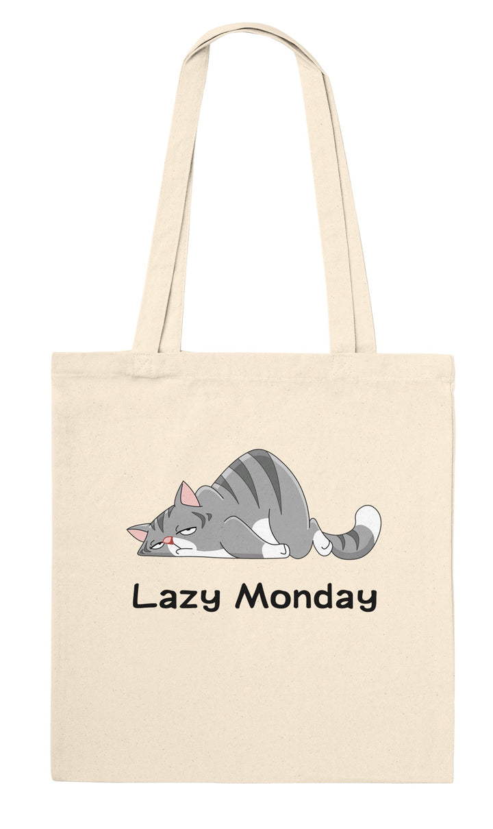 Lazy Monday feel-good tote bag in natural, Zen Koala Australia