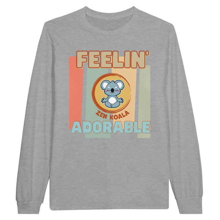 Feeling Adorable feel-good long sleeve tee — Zen Koala Australia