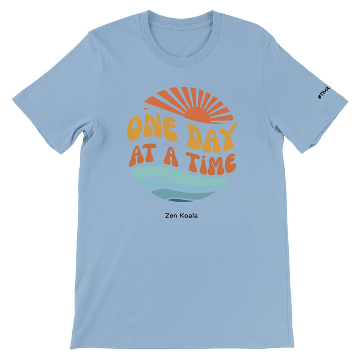 One Day at a Time feel-good tee — Zen Koala Australia
