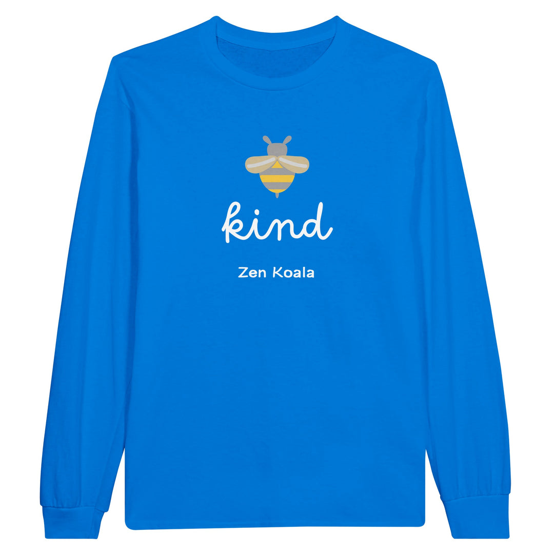 Bee Kind feel-good long sleeve tee — Zen Koala Australia
