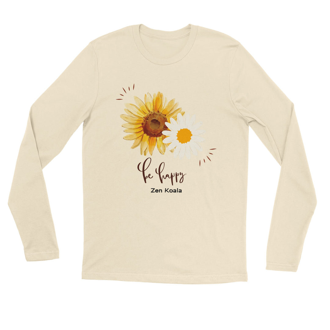 Be Happy - T-Shirt - Long Sleeve