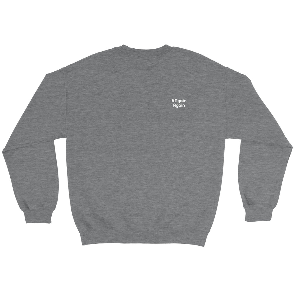 Back shoulder: #AgainAgain, Zen Koala Australia feel-good clothing