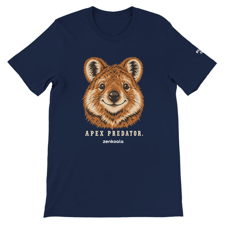 Apex Predator feel-good tee in navy, Zen Koala Australia