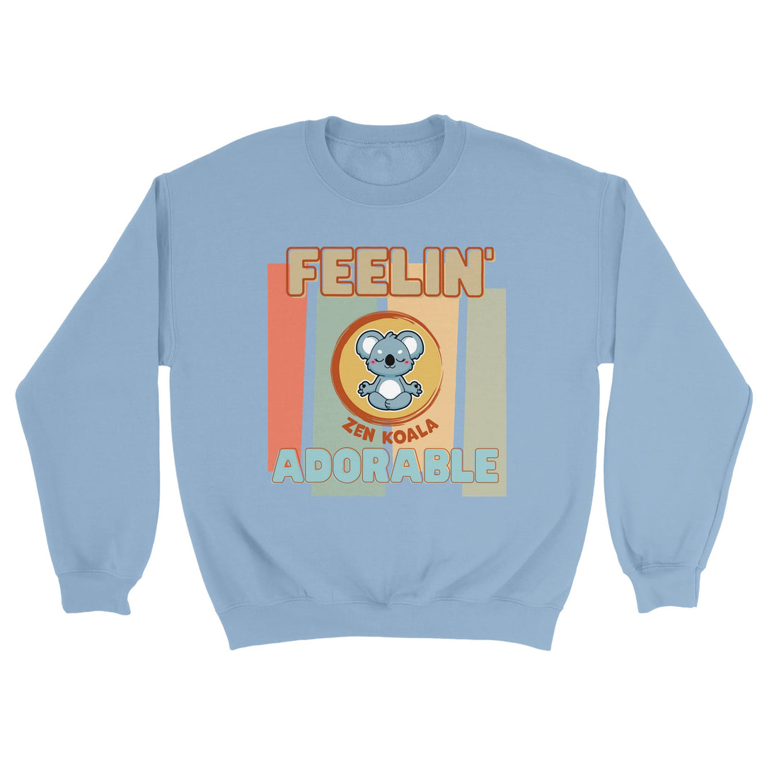 Feeling Adorable feel-good sweatshirt — Zen Koala Australia