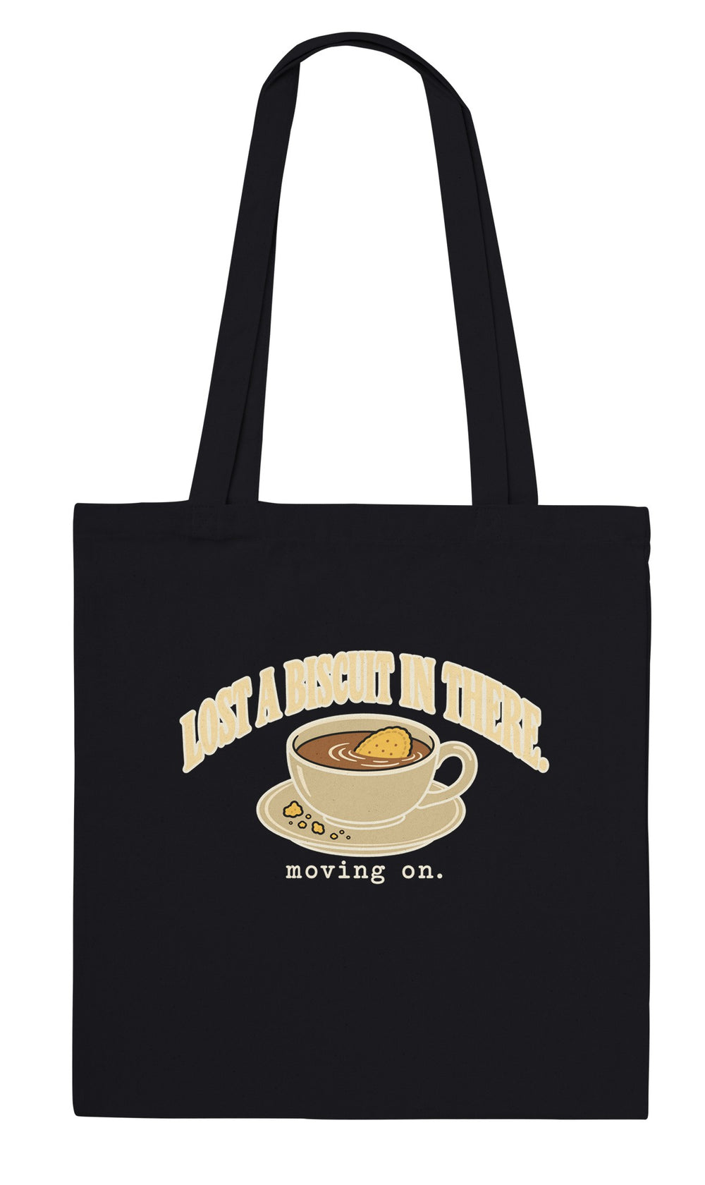 Back of the Lost a Biscuit in There tote bag: zenkoala.com.au, Zen Koala Australia