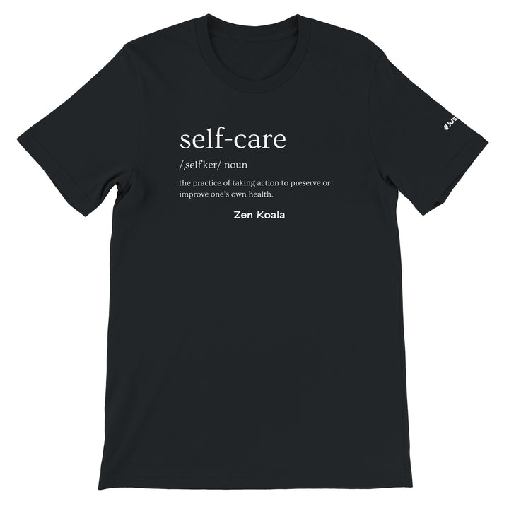 Self Care feel-good tee — Zen Koala Australia