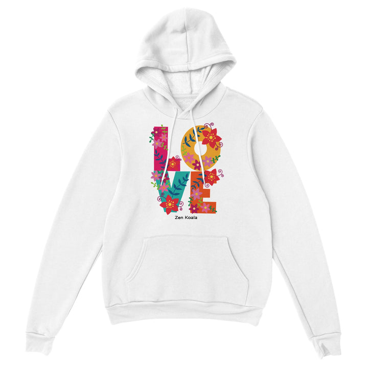 Love feel-good hoodie — a bit of warmth to wear and pass on, Zen Koala Australia