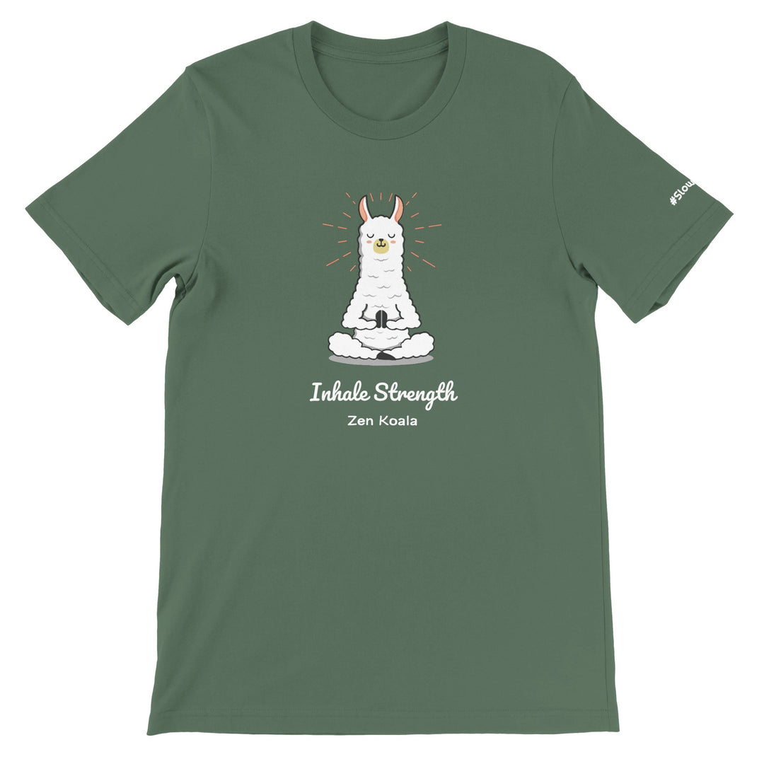 Breathe feel-good tee — Zen Koala Australia