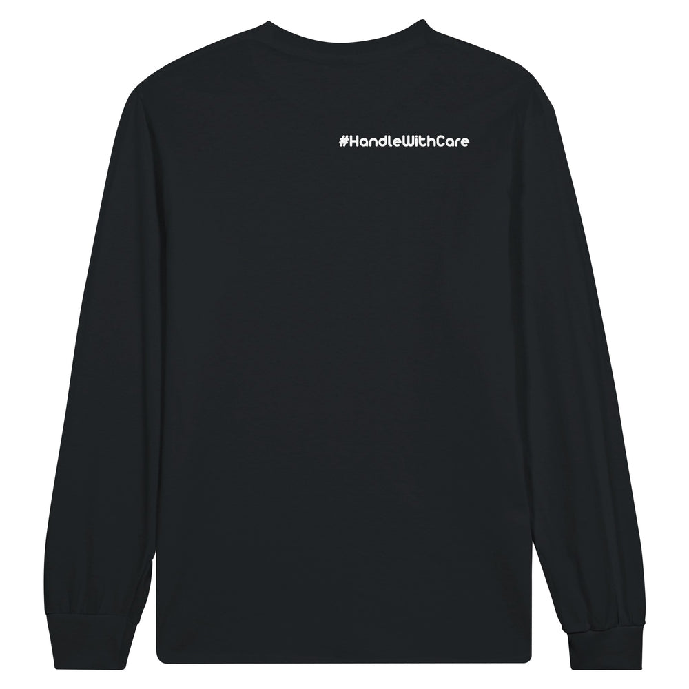 Back neck detail: #HandleWithCare — Zen Koala Australia feel-good clothing